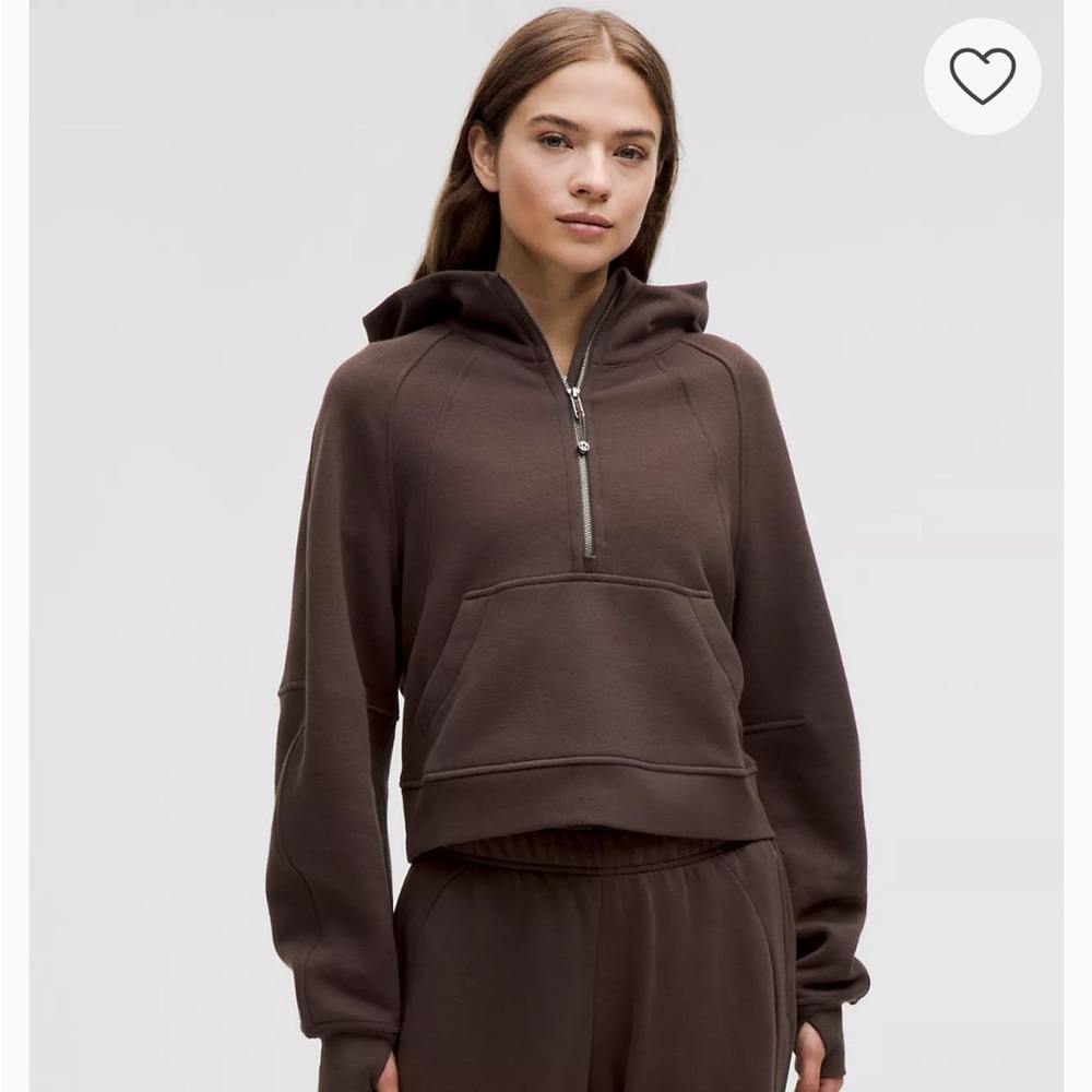 Lulu lemon scuba oversized half zip hoodie